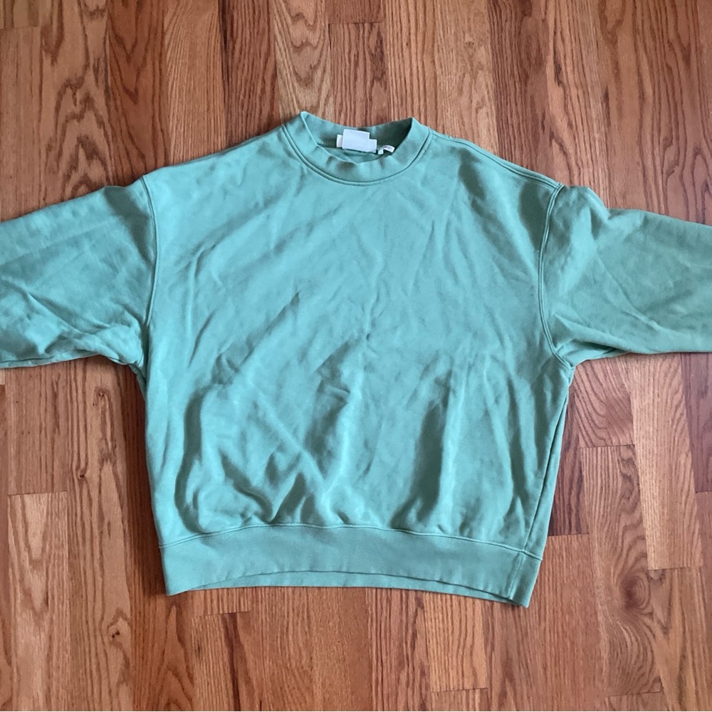 Vintage green h&m crewneck sweatshirt size xl